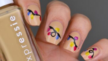 NAILS | Christmas Lights #CBBxManiMonday | Cosmetic Proof