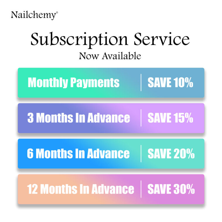 Nailchemy Subscriptions are HERE! – Nailchemy Limited
