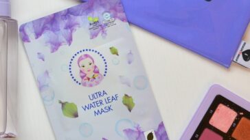 SHEET MASK | A By Bom Ultra Water Leaf Mask | Cosmetic Proof