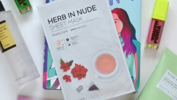 SHEET MASK | Missha Herb in Nude Vitality Care Sheet Mask | Cosmetic Proof