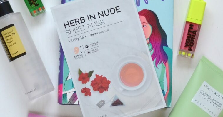 SHEET MASK | Missha Herb in Nude Vitality Care Sheet Mask | Cosmetic Proof