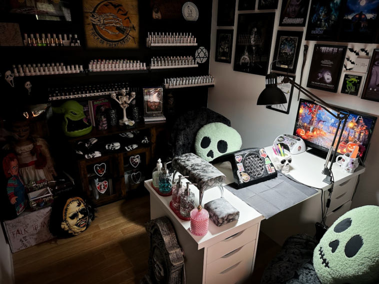 Trick or Treat Nails Salon Brings Horror & Halloween Year-round in UK