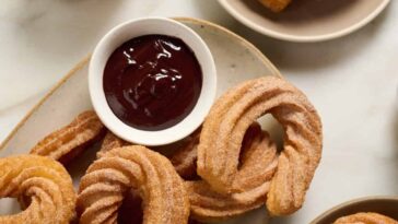 Churros with Chocolate Ganache – A Cozy Kitchen