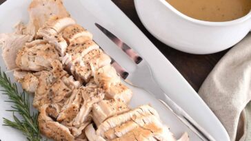 Slow Cooker Turkey with No-Fuss Gravy