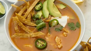Chicken Tortilla Soup Recipe – A Cozy Kitchen