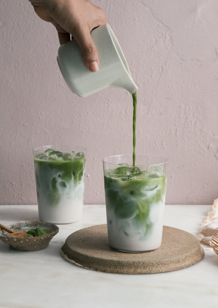 Iced Matcha Latte An Easy Recipe