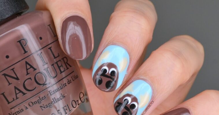 NAILS | Mocha “Moose” Nail Art #CBBxManiMonday | Cosmetic Proof