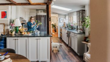 Abbey Nova’s Connecticut Home Is Full of Plants, Surprises, and a Cute Dog