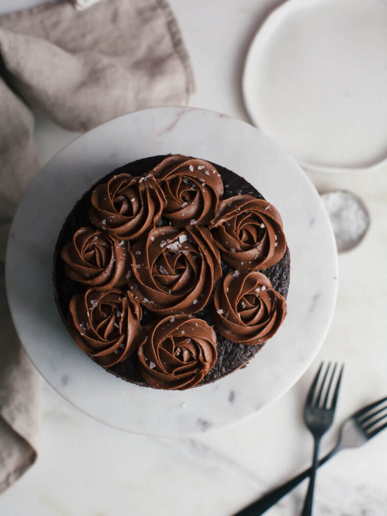Chocolate Cake for Two (One-Bowl Recipe)