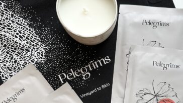 SHEET MASK | Pelegrims Grape Leaf Sheet Mask | Cosmetic Proof