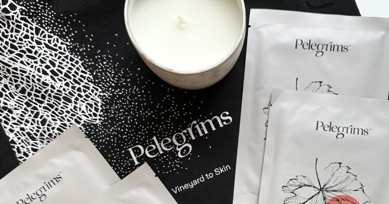 SHEET MASK | Pelegrims Grape Leaf Sheet Mask | Cosmetic Proof