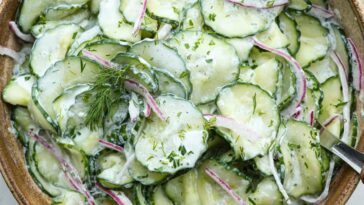 German Cucumber Salad | The Recipe Critic
