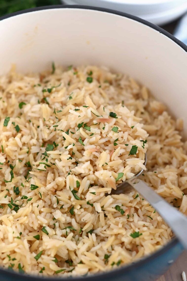 Perfect Rice Pilaf – Mel’s Kitchen Cafe