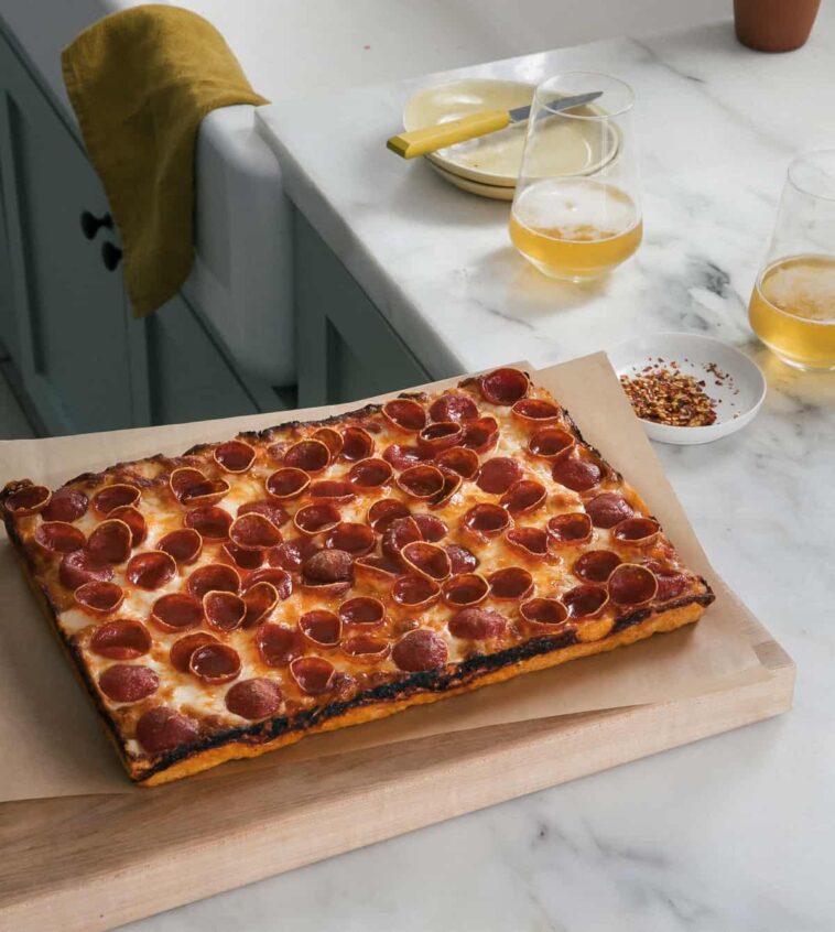 Detroit Style Pizza – A Cozy Kitchen