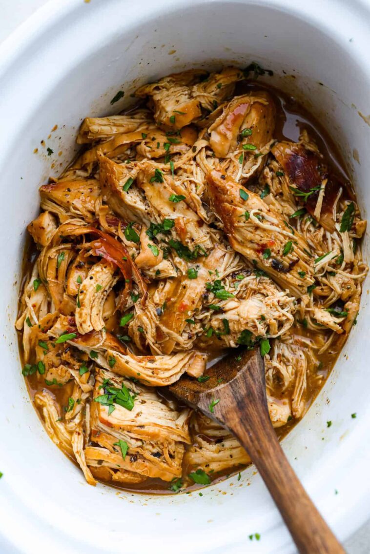3 Packet Crockpot Chicken | The Recipe Critic