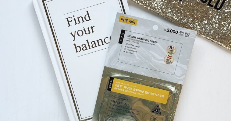 SHEET MASK | VT Radiance Glutathione Wrapping Steam Mask | Cosmetic Proof