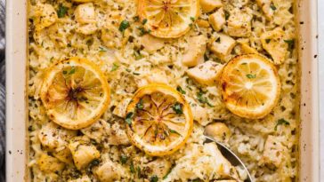 Creamy Lemon Chicken Casserole | The Recipe Critic