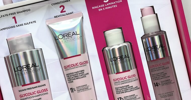 HAIR | L’Oreal Paris Glycolic Gloss Routine | Cosmetic Proof