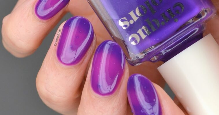 NAILS | Cirque Colors Flower Power (Thermal) #CBBxManiMonday | Cosmetic Proof