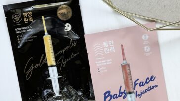 SHEET MASK | Banobagi Gold Propolis and Baby Face Injection Masks | Cosmetic Proof
