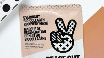 SHEET MASK | Peace Out Overnight Bio-Collagen Recovery Mask | Cosmetic Proof