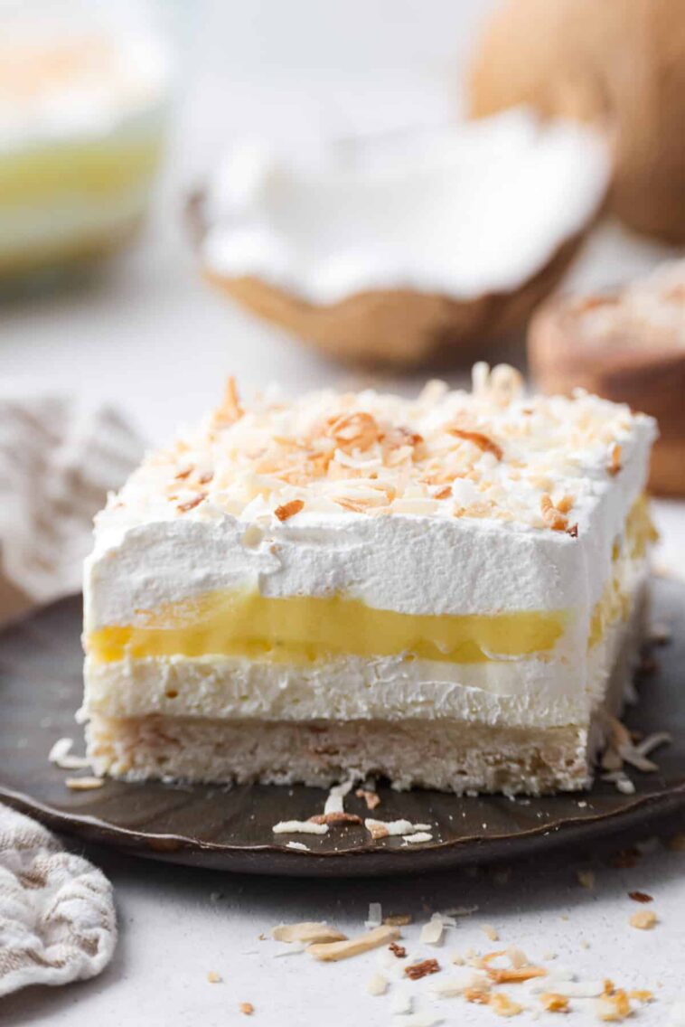 Coconut Cream Lush Dessert | The Recipe Critic