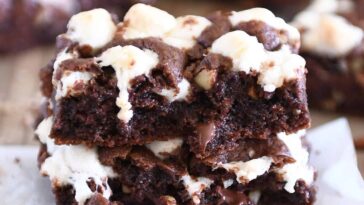 Rocky Road Chocolate Cookie Bars