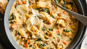 Sausage Tortellini Soup