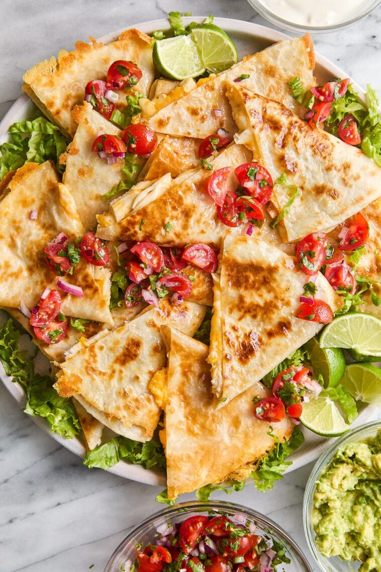 Easy Chicken Quesadillas – Damn Delicious