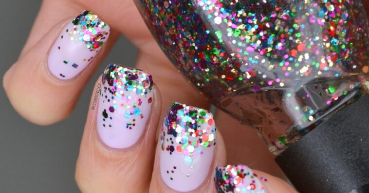 NAILS | Glitter Pride #CBBxManiMonday | Cosmetic Proof
