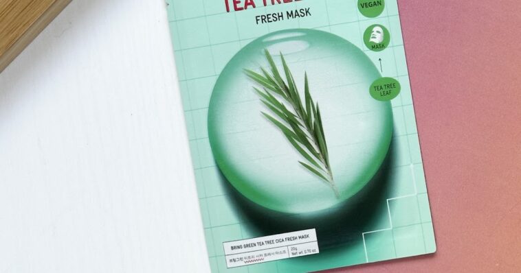SHEET MASK | Bring Green Tea Tree Cica Fresh Mask | Cosmetic Proof