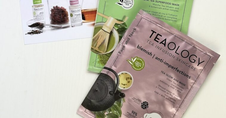 SHEET MASK | Teaology Matcha Tea Superfood Firming and Blemish Tea Glow AHA Sheet Mask | Cosmetic Proof