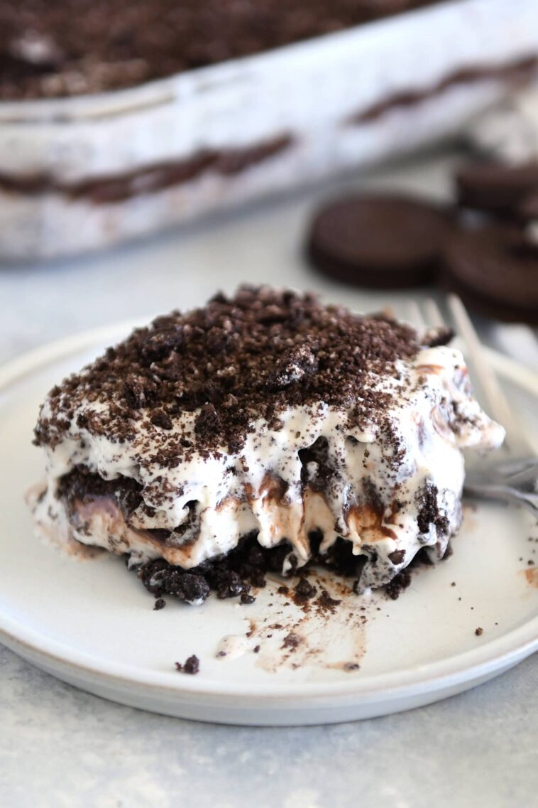 Easy Oreo Ice Cream Dessert