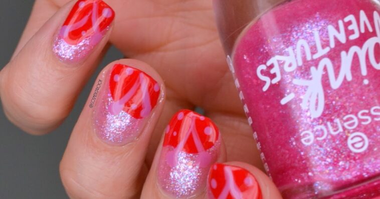 NAILS | Pink Abstract #CBBxManiMonday | Cosmetic Proof