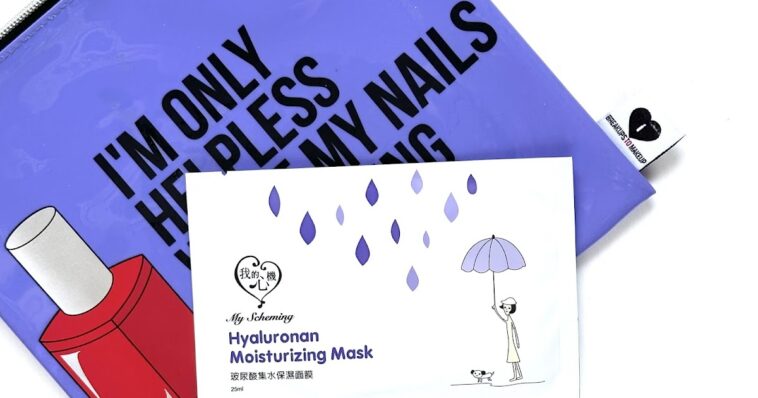 SHEET MASK | My Scheming Hyaluronan Moisturizing Mask | Cosmetic Proof