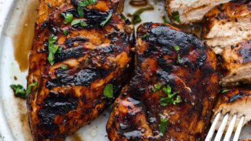Easy Balsamic Chicken Marinade for Grilling or Baking