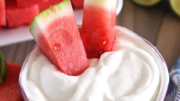 Easy Creamy Watermelon Dip – Mel’s Kitchen Cafe