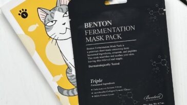 SHEET MASK | Benton Fermentation Mask Pack | Cosmetic Proof