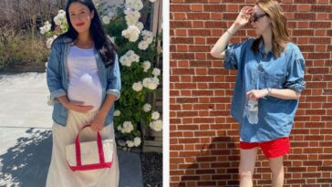 Two Summer Pregnancy Wardrobes | Cup of Jo