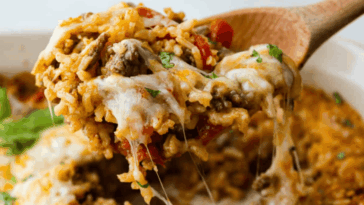 Super Easy Taco Rice Recipe