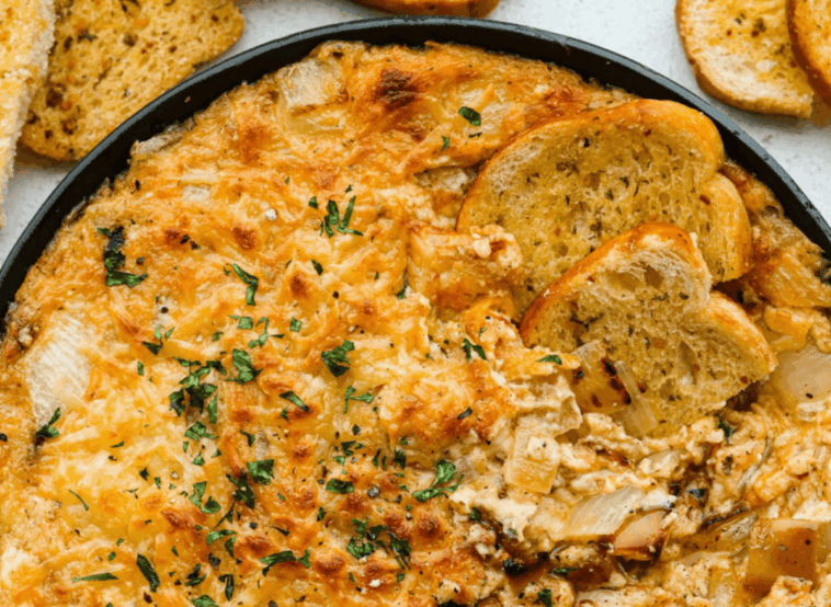 Cheesy Tennessee Onion Dip Recipe