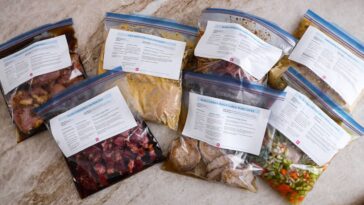 7 Dump and Go Freezer Meals